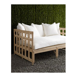 Faux Bamboo Outdoor Sofa - Outdoor Sofas