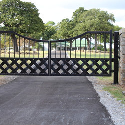 Braided Double Gate - Home Fencing And Gates