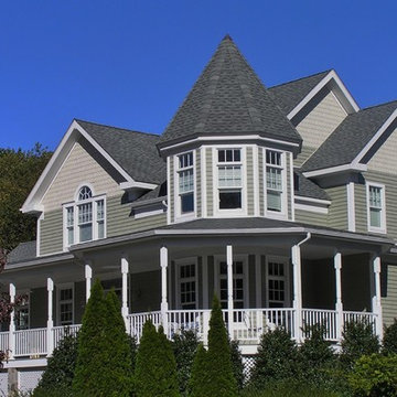 Custom no-maintenance Victorian in Greenwich, CT