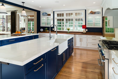 Kitchen - transitional kitchen idea in Boston