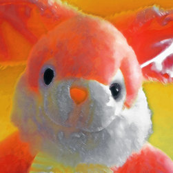 Stuffed Easter Bunny - Artwork