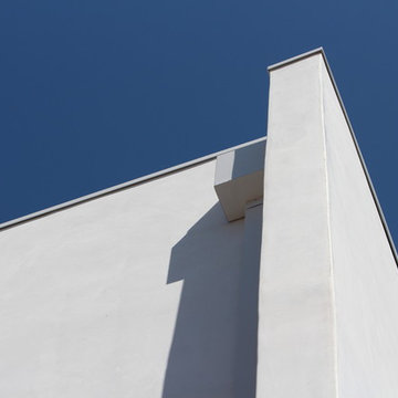 Fascia Wrap, Coping, Collector Boxes, Smooth Downspouts Los Angeles, Rose Avenue