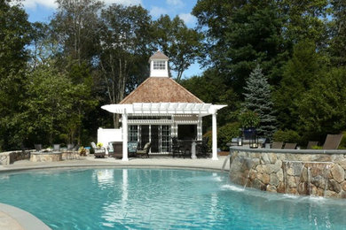 Elegant pool photo in Boston