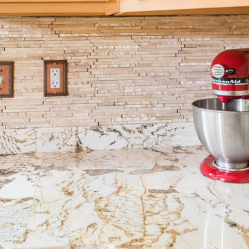 Copenhagen Granite Kitchen Countertops and Island