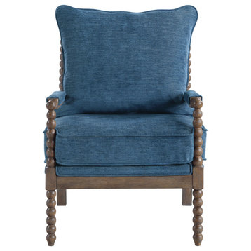 Fletcher Spindle Chair, Navy