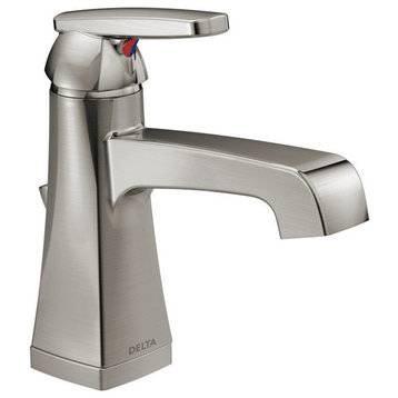 Delta Ashlyn Single Handle Bathroom Faucet, Stainless, 564-SSMPU-DST