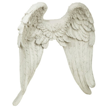 Heavenly Guardian Angel Wings Wall Sculpture
