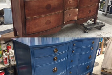 Before and after baby boy dresser