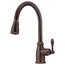 Adams 33" Farmhouse Copper Kitchen Sink, Canton Faucet and Disposal Drain