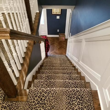 Leopard Print Wool Carpet