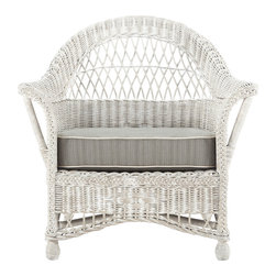 Millie Outdoor Chair with Cushion - Outdoor Cushions And Pillows