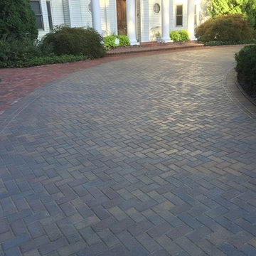 Brick Paver Driveway Cleaning, Polymeric Sand & Sealing in West Bloomfield, MI