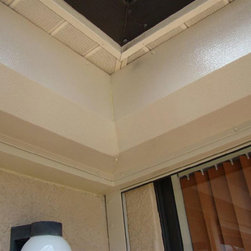 Rolldown Aluminum with mitred hoods - Exterior Shutters