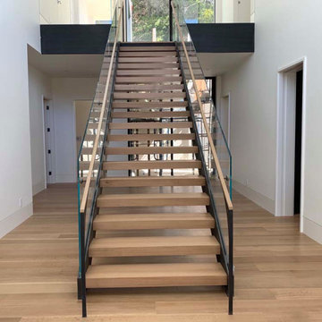 Rift & Quartered White Oak installed and stained in place