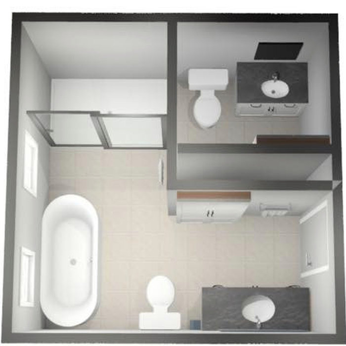 Arden Hills Bathroom Remodel: Combining Two Outdated Bathrooms Into a Modern Primary Suite