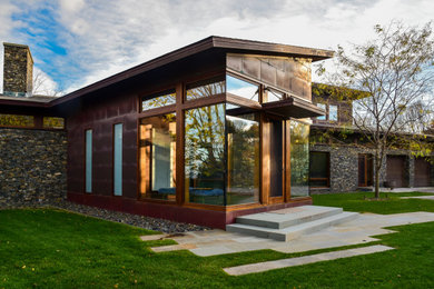 Home design - contemporary home design idea in Other