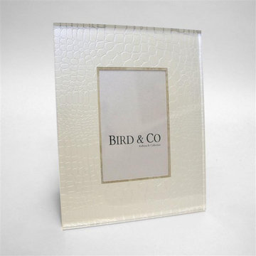 White Crocodile Photo Frame