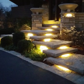 Lemont stairs and entrance
