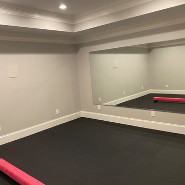 Basement Project - White Columns