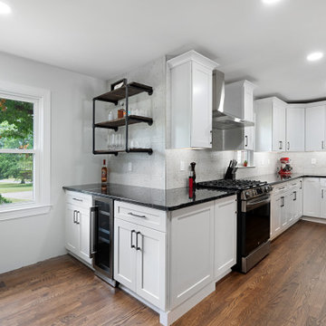 Kitchen Remodel Done With New Cabinets and a New Island