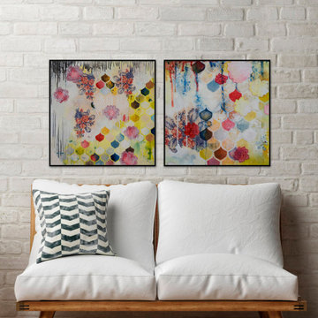 Antique Sentiments Diptych