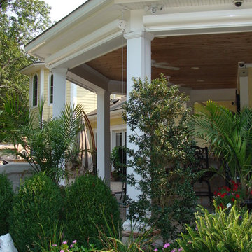 Motorized Porch Shades Transform a Hot Patio into a Cool Room in Seconds