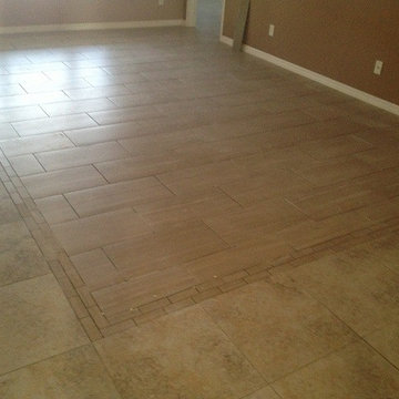 Tile installation