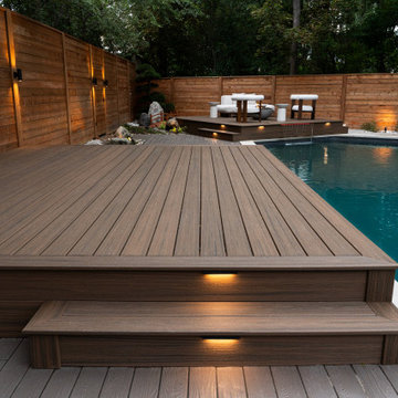 Modern Pool, Pergola Kitchen & Japanese Garden - Full Backyard Transformation