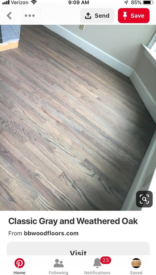 Minwax Weathered Oak And Classic Gray