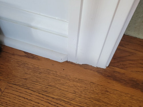 Mixing two trim styles in house (same floor)?