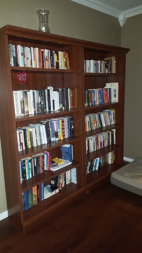 Where to place bookcases?