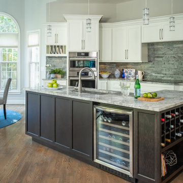 Live-Edge Textured Back Splash