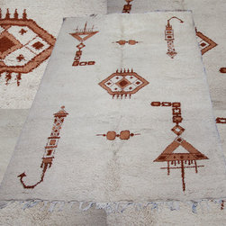 Moroccan Berber room size rug by Artisanat-du-Sud - Floor Rugs