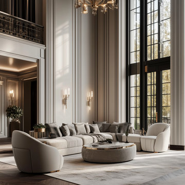 Qilyah Neo-Classic interior design