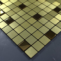 Aluminum Backsplash Tile Interior Decorative Stainless Steel Wall Tiles - Tile