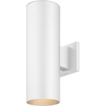 Volume Lighting V9645 2 Light 14" Tall LED Outdoor Wall Sconce - White