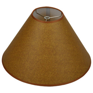Fenchel Shades 5"x15"x10" Empire Lamp Shade, Paper Oil Kraft