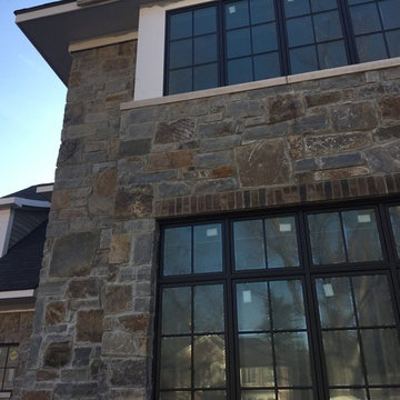 Autumn Ridge Natural Thin Stone Veneer Exterior