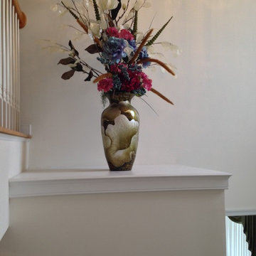 Foyer and Landing Decor for 2 Story Foyer