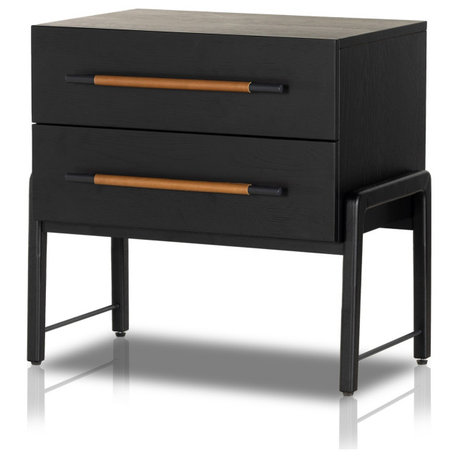 Rosedale Nightstand, Ebony Oak