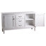 Symmetrical Traditional Sideboard, White