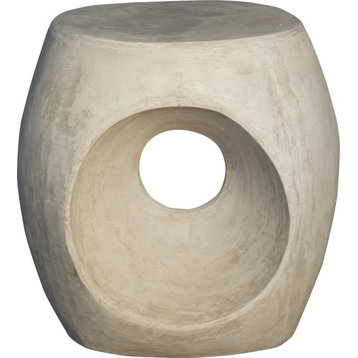 Trou Side Table/Stool - Fiber Cement