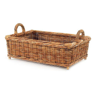 Mainly Baskets French Country Natural Woven Rattan Decorative