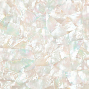 Mother of Pear White-Aura Semi Precious Stone