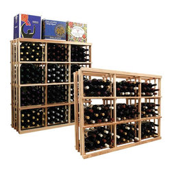 Vintner Series Wine Rack - 3 Column Rectangular Bin Wine Rack - Wine Racks
