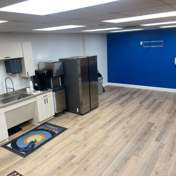 Break Room Remodel in a Company -Commercial Project