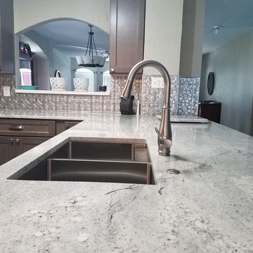 After - Builder Grade Kitchen to Himalayan Heaven