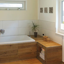 When you think of bathroom floors, your mind may not automatically jum