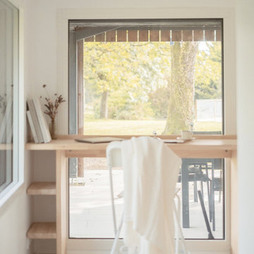 HEL l rénovation et extension d'une maison Pen Ty