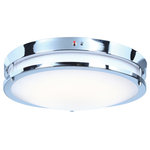 Access Lighting - Solero EM Emergency Backup Flush Mount, Chrome, 18" - Access Lighting is a contemporary lighting brand in the home-furnishings marketplace.  Access brings modern designs paired with cutting-edge technology. We curate the latest designs and trends worldwide, making contemporary lighting accessible to those with a passion for modern lighting.